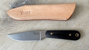 Cuchillo As de Diamantes GMT Garcimonte, cachas granadillo y funda piel