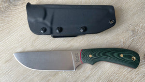 Cuchillo Skinner GMT Garcimonte, cachas micarta verde y funda Kydex