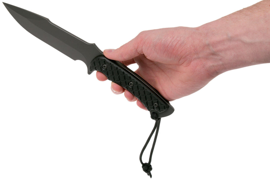 Cuchillo de combate/multiuso Horkos  Negro - (Spartan-Blades) - SB4BKBKKYBK