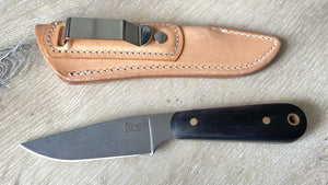 Cuchillo AS de diamantes GMT Garcimonte cachas granadillo y funda de piel