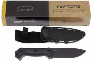 KA-BAR Becker Companion BK2 cuchillo de supervivencia, funda poliéster