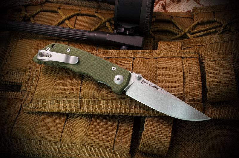 Navaja TALOS Liner Lock - Verde G-10 (Spartan-Blades) - SFBL7GR