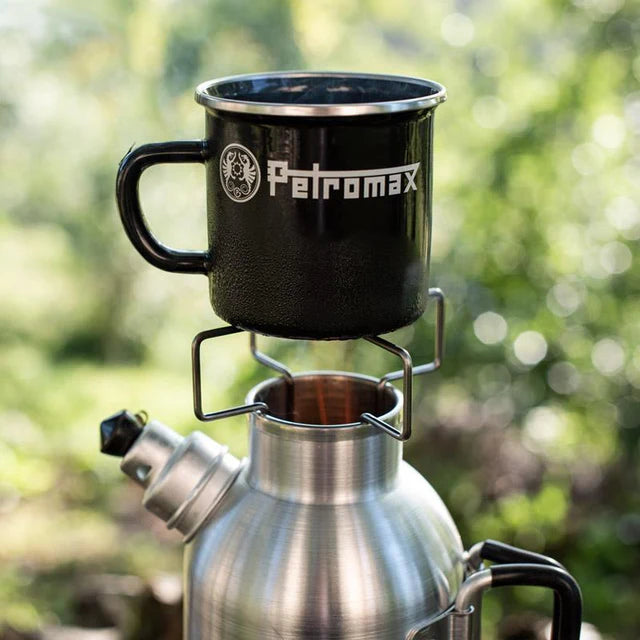 Taza de esmalte Negra PX-MUG-S (PETROMAX)