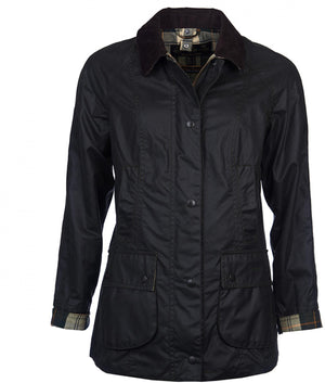 Chaqueta encerada Barbour Beadnell para mujer.